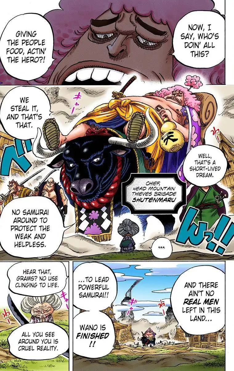 One Piece - Digital Colored Comics Chapter 921 11